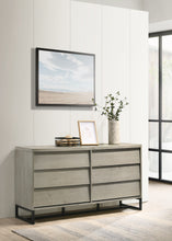 Load image into Gallery viewer, Weston Grey Stone Dresser - Furniture Depot (7679026790648)