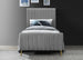 Zara Velvet Bed (3 Boxes) - Furniture Depot