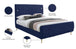 Zara Velvet Bed (3 Boxes) - Furniture Depot