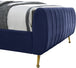 Zara Velvet Bed (3 Boxes) - Furniture Depot