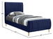 Zara Velvet Bed (3 Boxes) - Furniture Depot