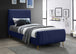 Zara Velvet Bed (3 Boxes) - Furniture Depot