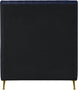 Zara Velvet Bed (3 Boxes) - Furniture Depot