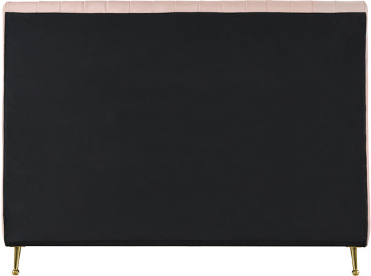 Zara Velvet Bed (3 Boxes) - Furniture Depot