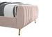 Zara Velvet Bed (3 Boxes) - Furniture Depot