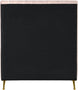 Zara Velvet Bed (3 Boxes) - Furniture Depot