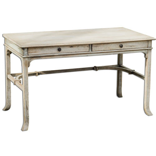Bridgely Aged Writing Desk Beige