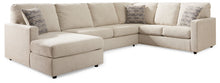 Load image into Gallery viewer, Edenfield Linen Left Arm Facing Corner Chaise 3 Pc Sectional