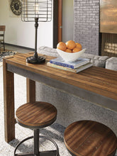 Load image into Gallery viewer, Torjin Dark Brown 3 Pc. Long Counter Table, 2 Stools