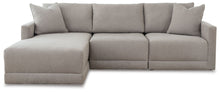 Load image into Gallery viewer, Katany Shadow Left Arm Facing Corner Chaise 3 Pc Sectional