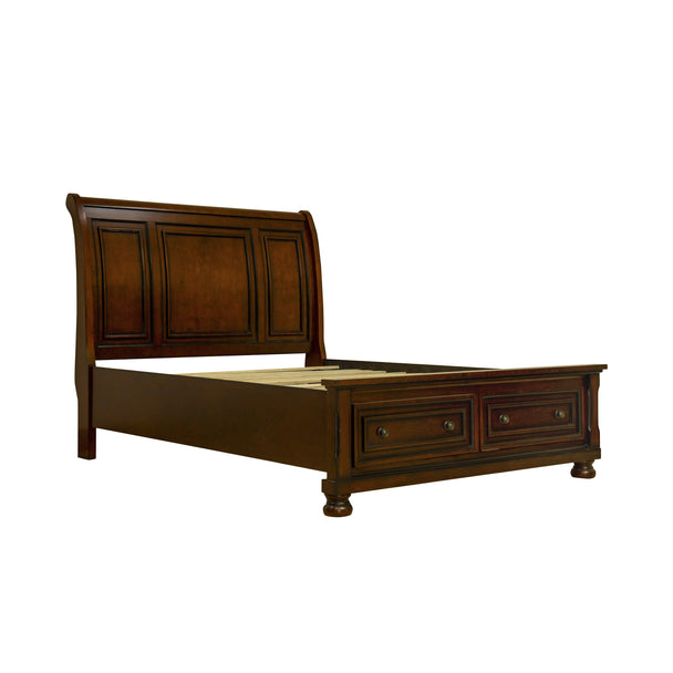 Park Avenue Sleigh Storage Bed - Furniture Depot