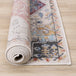 Fresco Cream Pink Yellow Blue Large Medallion Rug - Furniture Depot