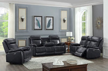 Load image into Gallery viewer, Dover Collection - Power Recliner Genuine Leather - Furniture Depot