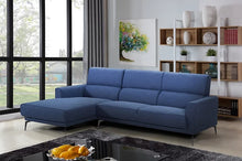 Load image into Gallery viewer, Mabel Sectional w/ Chaise - Grey - Furniture Depot