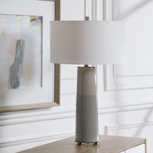 Load image into Gallery viewer, Abdel Glaze Table Lamp Gray