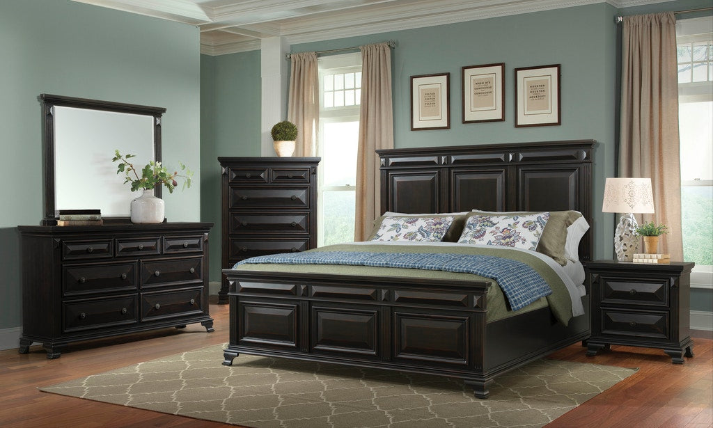 Calloway Bed Black - Furniture Depot