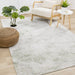 Cathedral Green Grey Cream Marble Rug - Furniture Depot