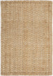 Naturals Beige Cream Jute Rug - Furniture Depot