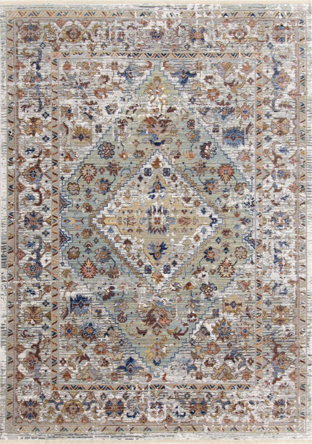 Monaco Diamond Traditional Rug - Furniture Depot