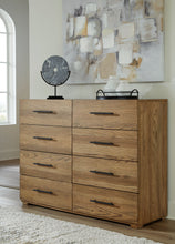 Load image into Gallery viewer, Dakmore Brown 5 Pc. Dresser, Mirror, Chest,  King Upholstered Bed