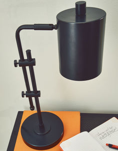 Baronvale Black Metal Desk Lamp