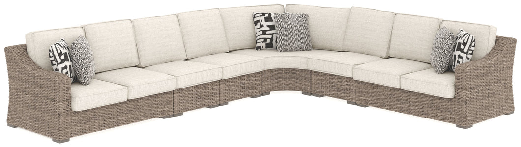 Beachcroft Beige 6 Pc. Sectional Lounge