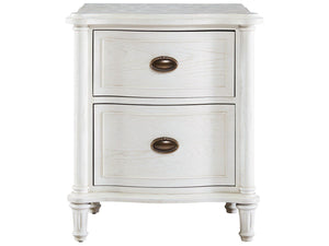 Curated Amity Nightstand White