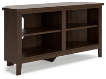 Load image into Gallery viewer, Camiburg Warm Brown Corner TV Stand