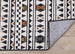 Lawson Cream Grey Orange Southwest Inspired Rug - Furniture Depot