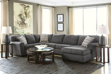 Load image into Gallery viewer, Ambee Slate Right Arm Facing Chaise 3 Pc Sectional