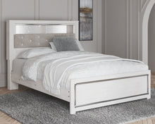 Load image into Gallery viewer, Altyra White 5 Pc. Dresser, Mirror, Panel Bookcase Bed - Queen
