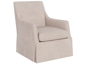 Anniston Swivel Chair Special Order Beige