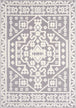 Lawson Grey Cream Elegant Traditional Rug - Furniture Depot