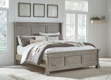 Load image into Gallery viewer, Moreshire Bisque 5 Pc. Dresser, Mirror, Panel Bed