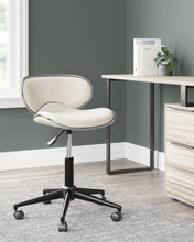 Load image into Gallery viewer, Beauenali White Home Office Desk Chair - White