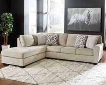 Load image into Gallery viewer, Decelle Putty Left Arm Facing Chaise 2 Pc Sectional