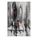 Bustling City Ii Canvas Art - Furniture Depot