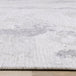 Cathedral Cream Grey Marble Pattern Chenille Rug - Furniture Depot