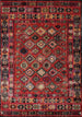 Sara Tribal Border Rug - Furniture Depot