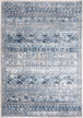 Darcy Blue Grey Cream Iridescent Tribal Rug - Furniture Depot