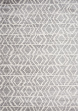 Load image into Gallery viewer, Focus Grey White Stripe Pattern Rug - Furniture Depot