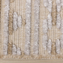 Load image into Gallery viewer, Lawson Beige Grey Cream Tribal Rug - Furniture Depot