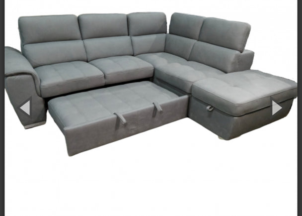 Armando Sofa Sleeper Sectional - Fabric - Furniture Depot