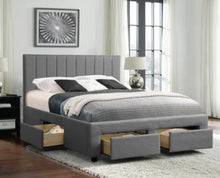 Load image into Gallery viewer, Geraldy Tufted Upholstered Low Profile Storage Platform Bed - Furniture Depot