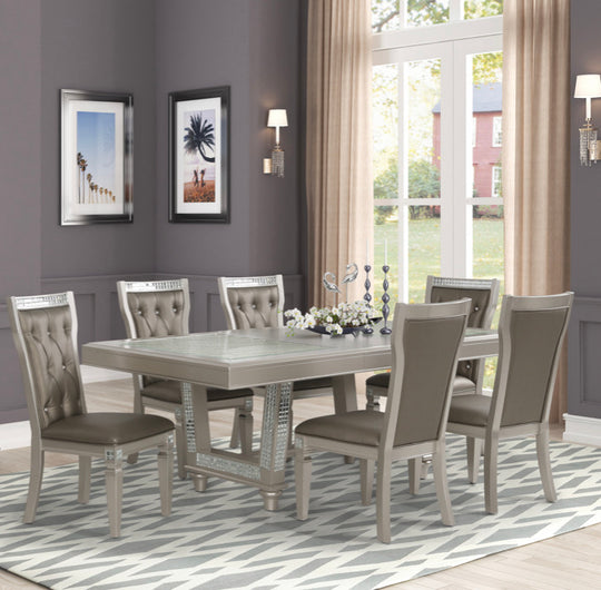 Marcia 7pc Dining Set - Furniture Depot (6176451428525)