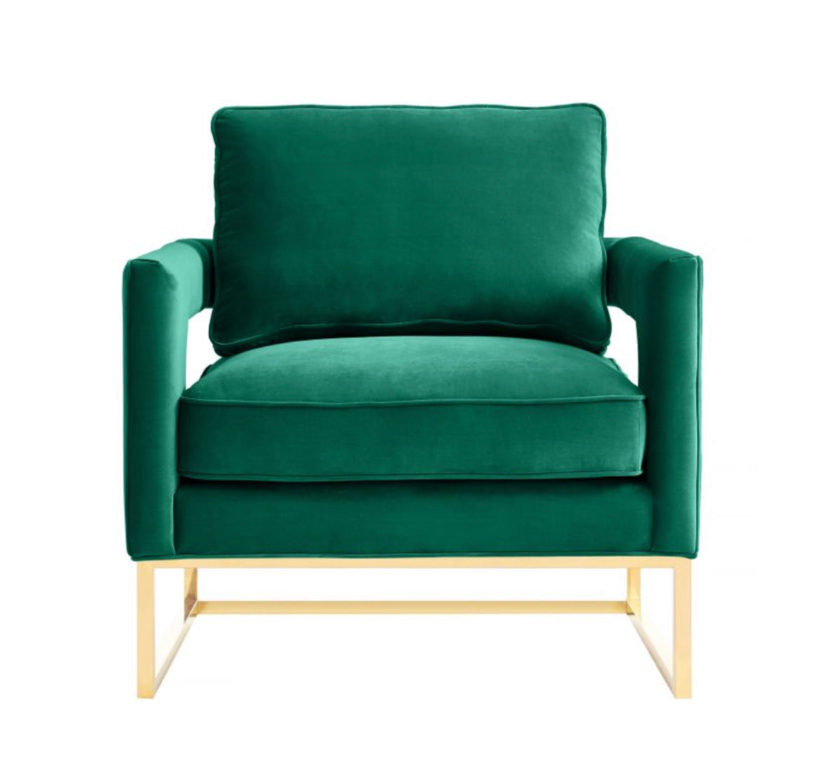 Avery Velvet Club Chair - Furniture Depot (7674093666552)