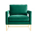 Avery Velvet Club Chair - Furniture Depot (7674093666552)