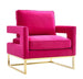 Avery Velvet Club Chair - Furniture Depot (7674093666552)