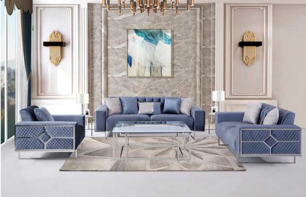 Eden Sofa Series - Grey - Furniture Depot