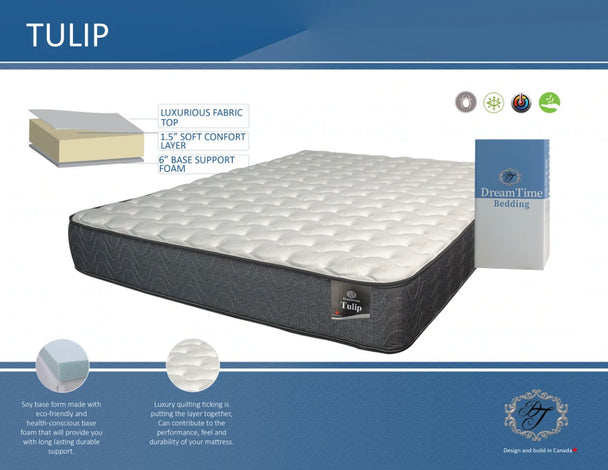 Tulip Luxurious Mattresses - Bed in a Box - Furniture Depot